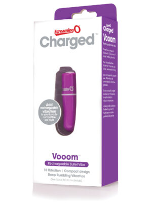 charged vooom rechargeable bullet vibe purple vibe purple