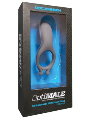 optimale rechargeable vibrating c ring slate optimale rechargeable vibrating c ring slate