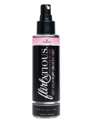 flirtatious pheromone infused body mist vanilla, sugar, & sweet pea 4.2 fl.oz / 125 ml