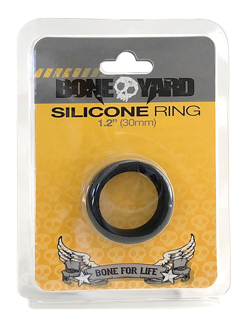boneyard silicone ring 30mm black