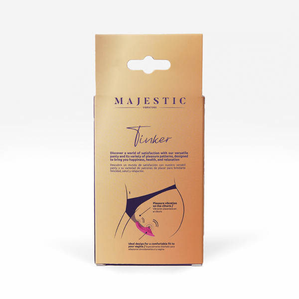 panty vibrator tinker majestic app based pink