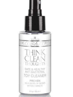 think clean thoughts antibacterial toy cleaner 2 fl. oz.