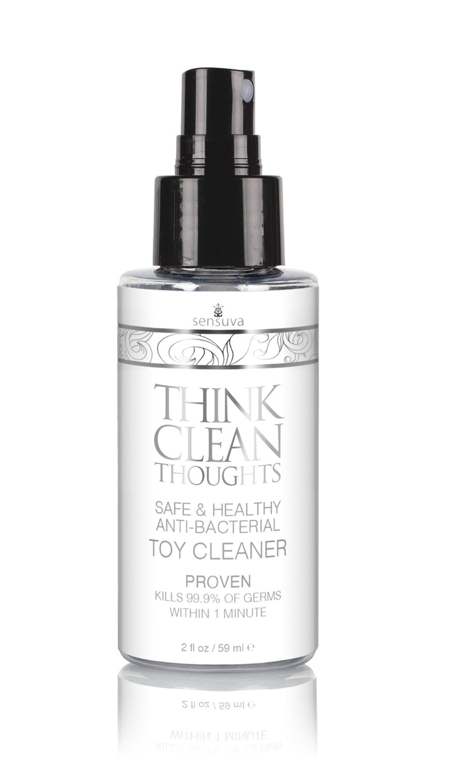 think clean thoughts antibacterial toy cleaner 2 fl. oz.