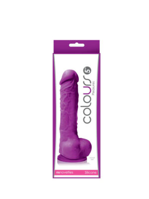 colours pleasures 5 inch dildo purple colours pleasures 5 inch dildo purple