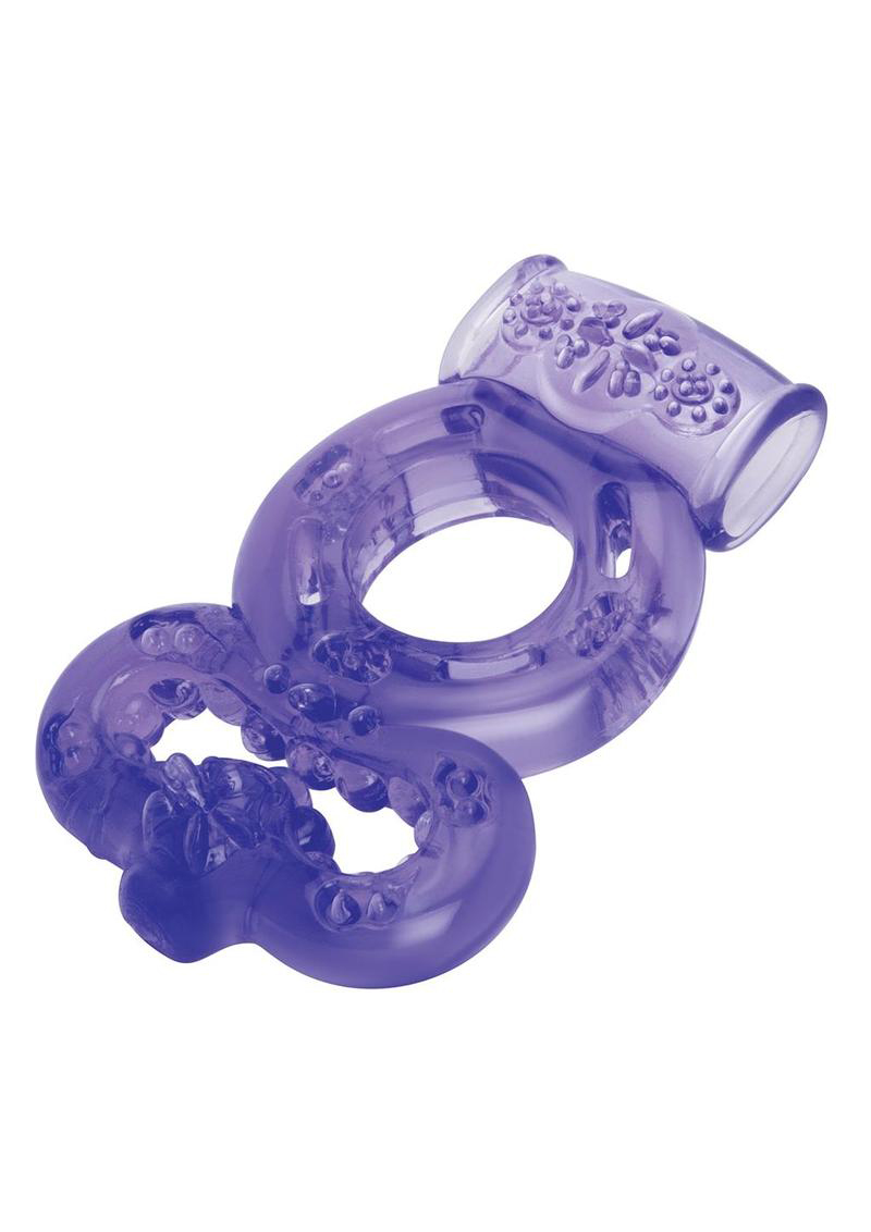 bodywand rechargeable duo ring purple