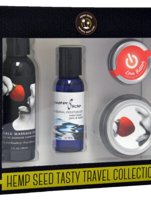 hemp seed tasty travel collection strawberry