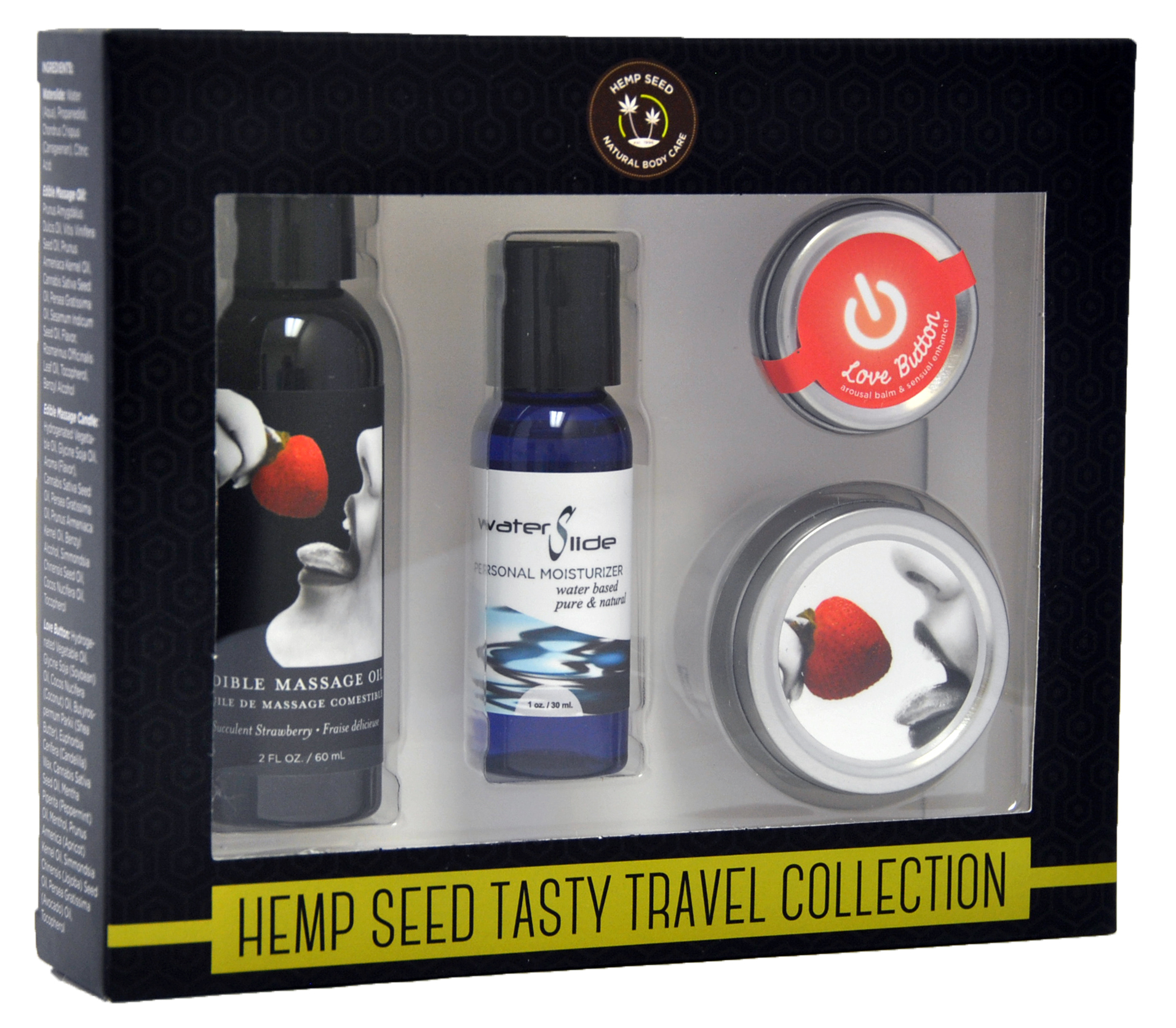 hemp seed tasty travel collection strawberry