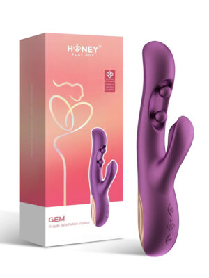 gem app control g iggle balls rabbit vibrator purple