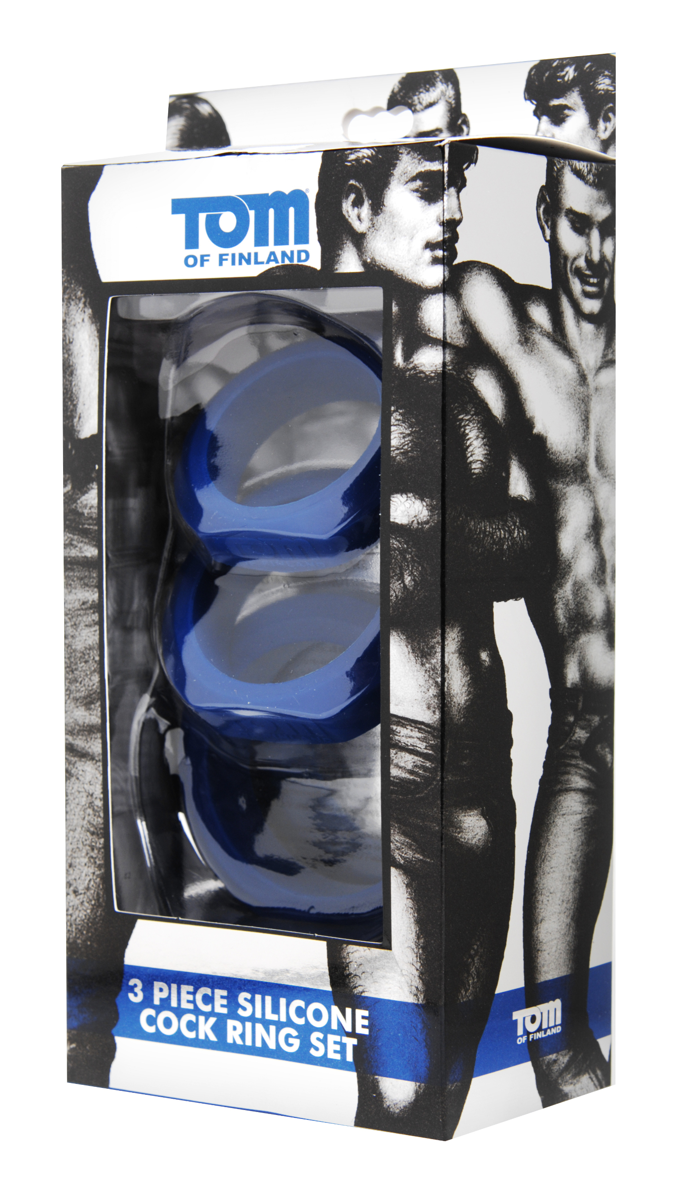 tom of finland 3 pieces silicone cock ring set tom of finland 3 pieces silicone cock ring set