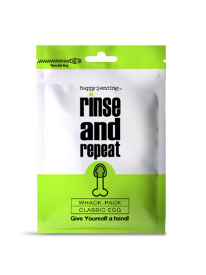 happy ending rinse and repeat whack pack egg