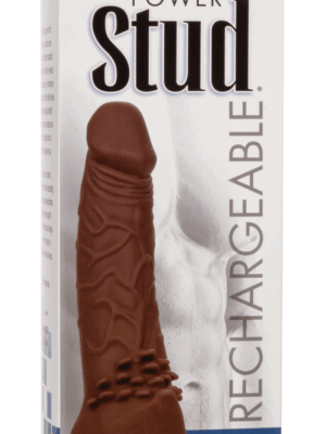 rechargeable power stud cliterrific brown