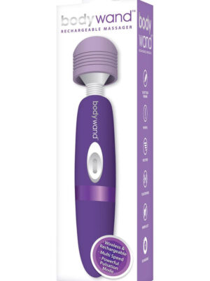 bodywand rechargeable massager purple