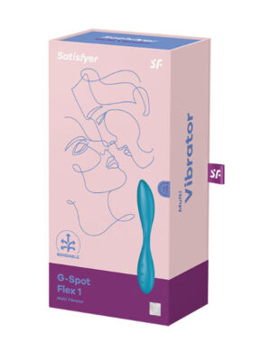 satisfyer g spot flex 1 multi vibrator petrol