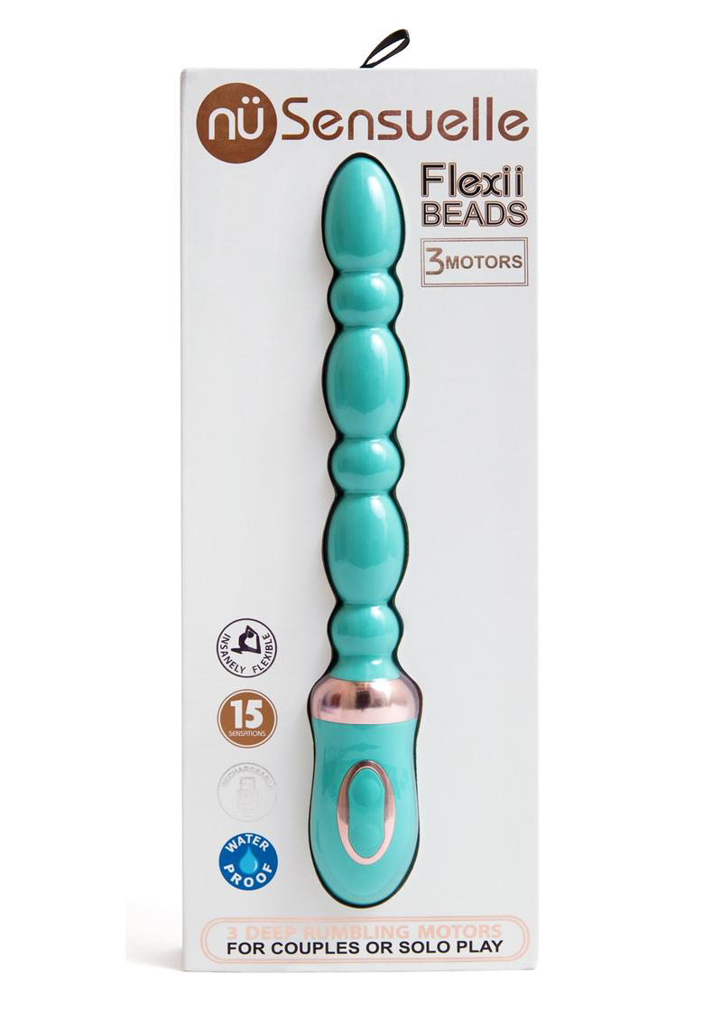 flexii beads electric blue flexii beads electric blue