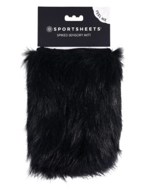 spiked sensory mitt black spiked sensory mitt black
