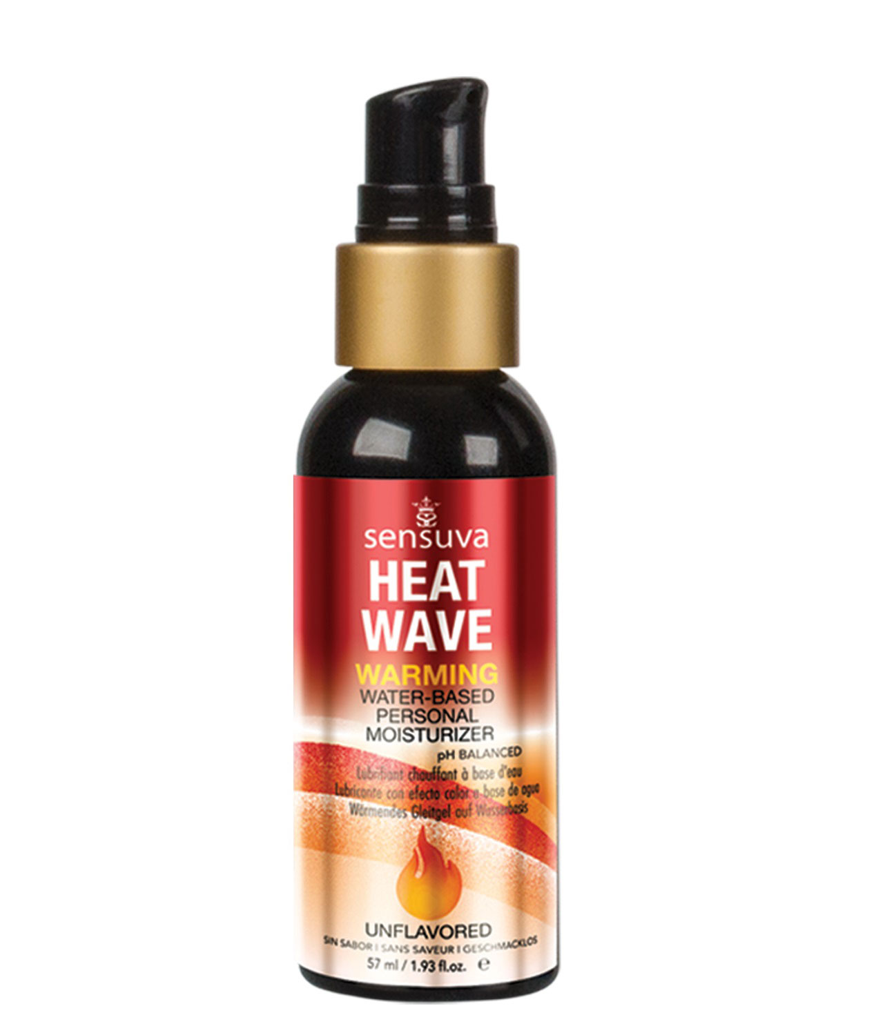 heat wave natural water based warming lubricant 2oz