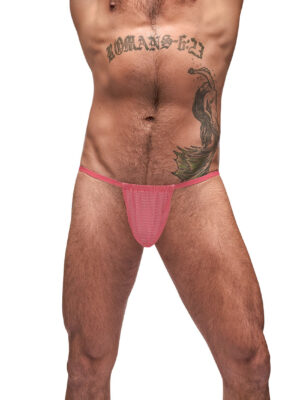 mesh rib bong posing strap pink one size mesh rib bong posing strap pink one size
