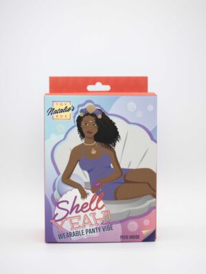 shell yeah! remote controlled wearable panty vibrator purple