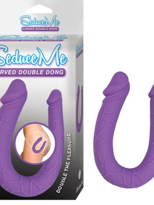 seduce me curved double dong purple