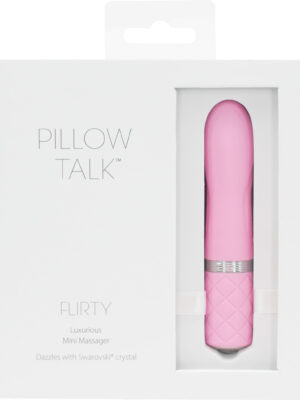 pillow talk flirty vibe with swarovski crystal pink