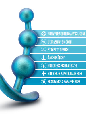 anal adventures matrix gamma plug neptune teal anal adventures matrix gamma plug neptune teal