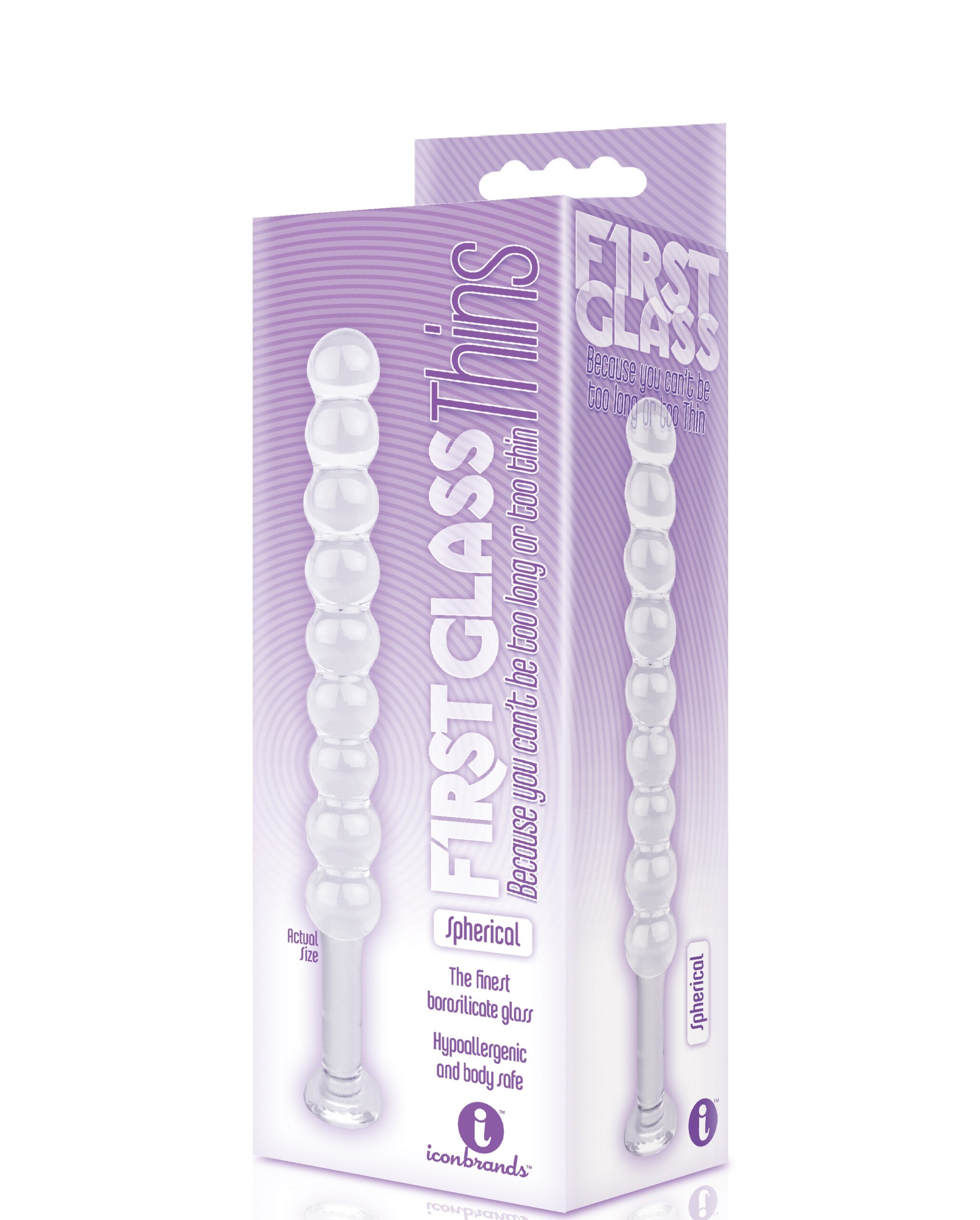 the 9's glass thins spherical glass plug the 9's glass thins spherical glass plug