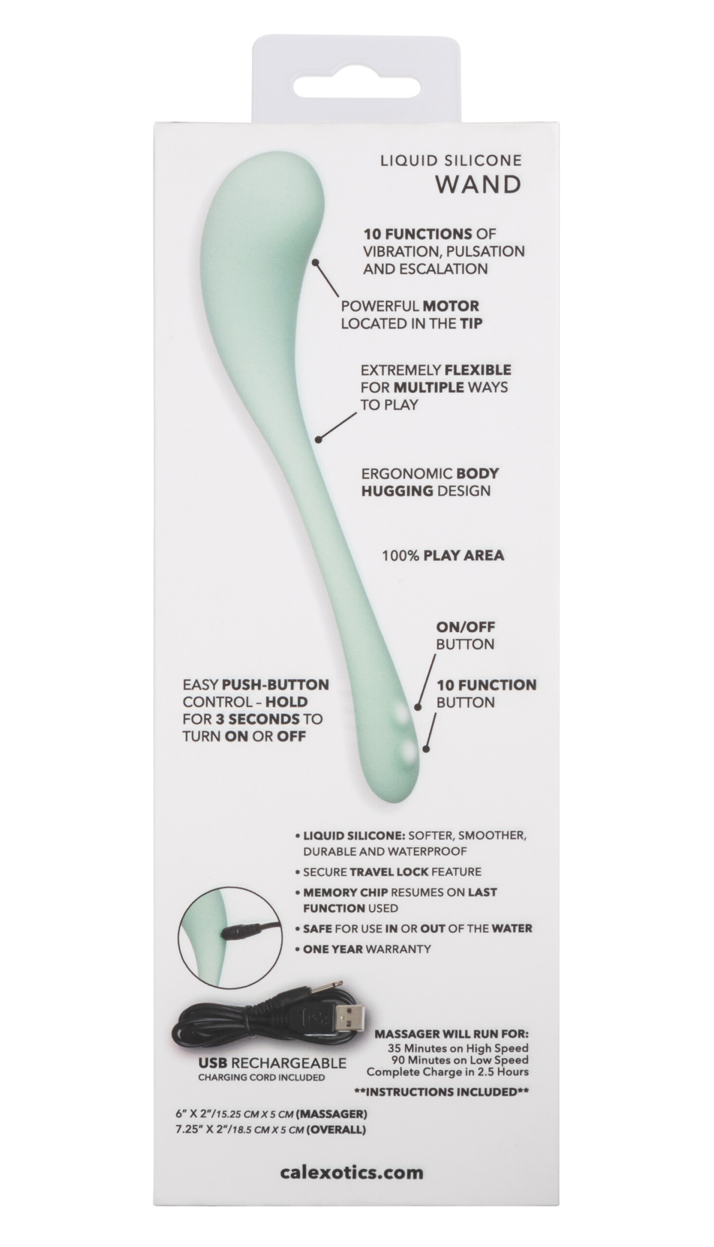 elle liquid silicone wand