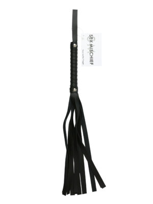 sex and mischief faux leather flogger