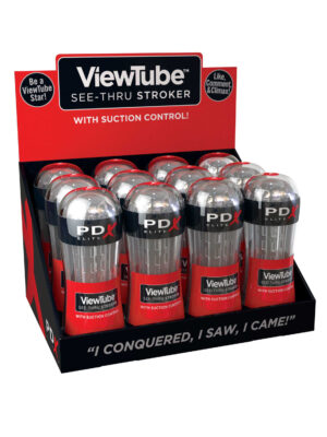 viewtube stroker display 12 count