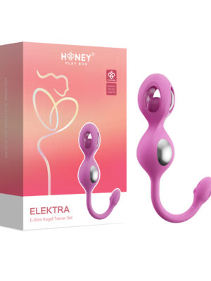 elektra app enabled e stim kegel trainer kit pink