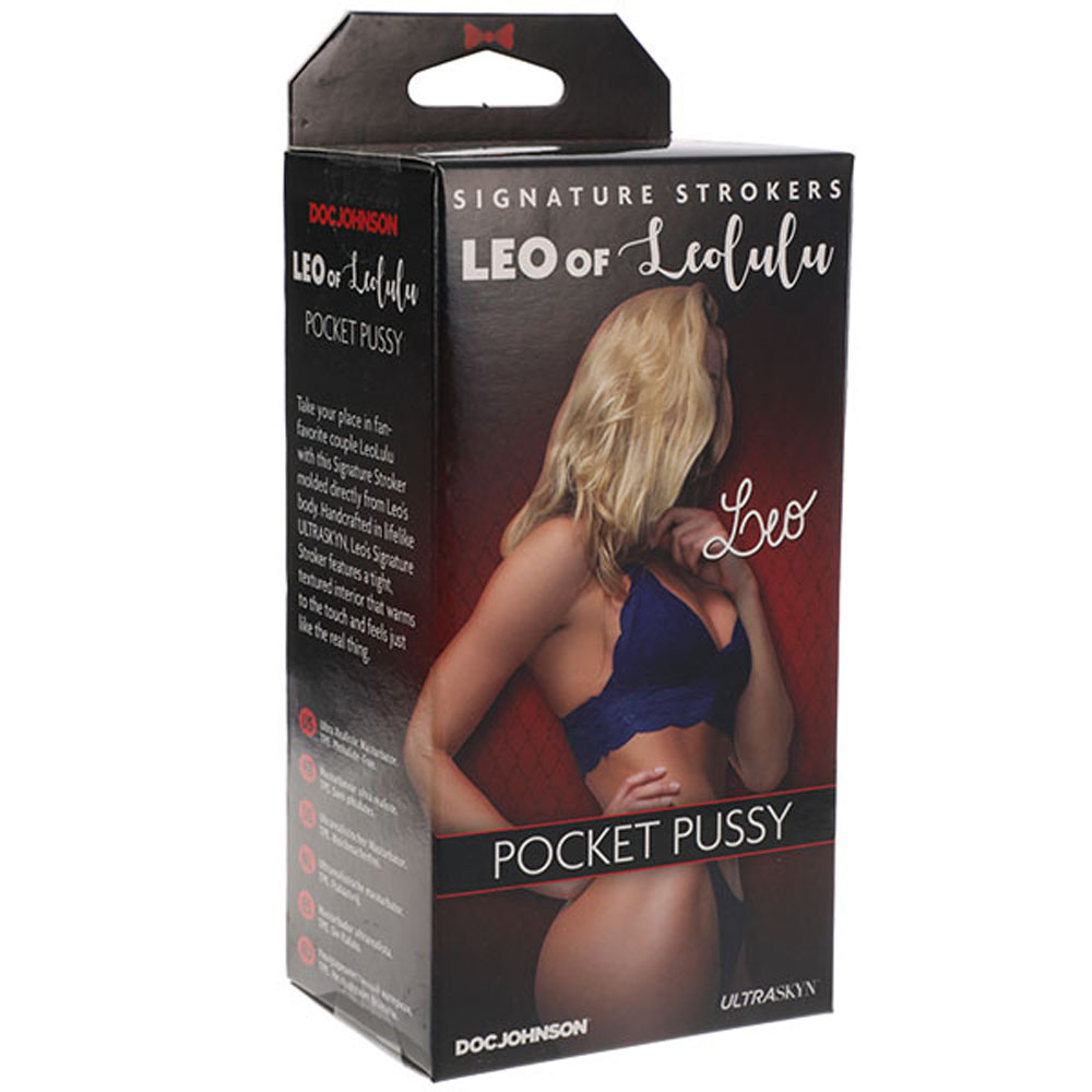 signature strokers leo of leolulu ultraskyn pocket pussy