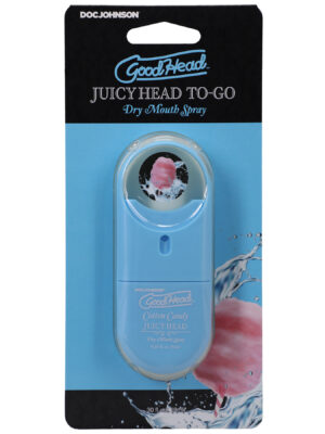 goodhead juicy head dry mouth spray to go .30 fl cotton candy