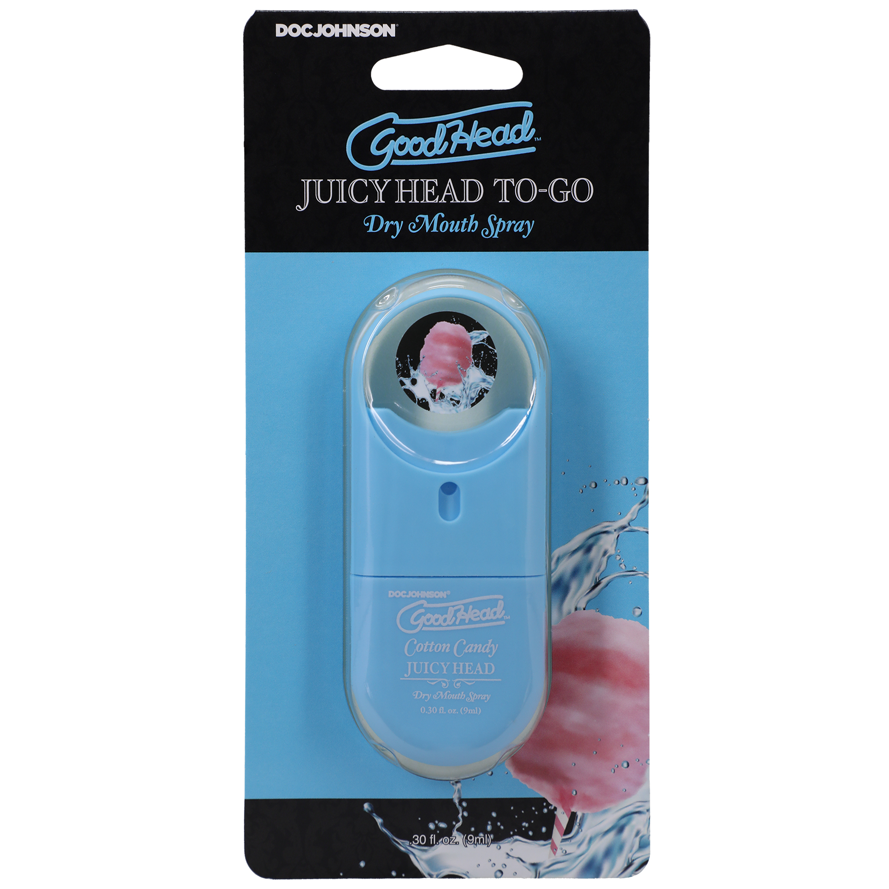 goodhead juicy head dry mouth spray to go .30 fl cotton candy