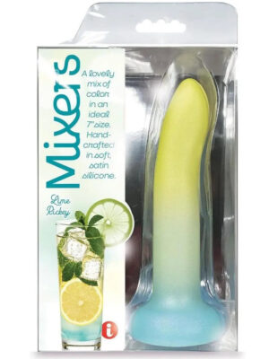 mixers lime rickey 8" dildo yellow mint blue mixers lime rickey 8" dildo yellow mint blue