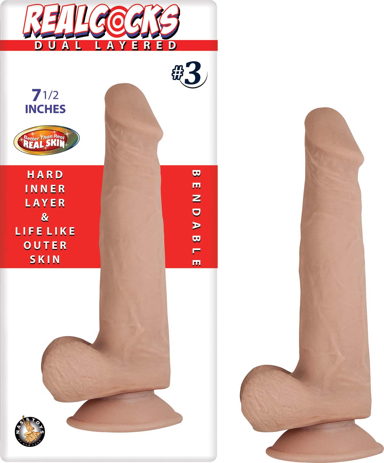 realcocks dual layered #3 flesh realcocks dual layered #3 flesh