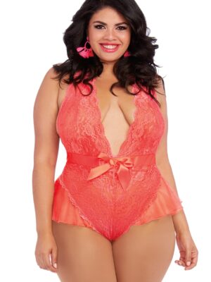 teddy coral queen size