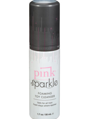 pink sparkle foaming toy cleaner 1.7 oz.
