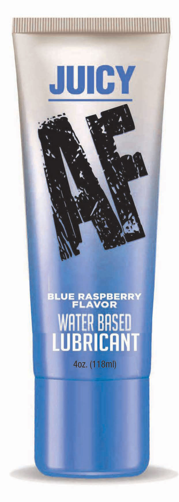 juicy af blueberry water based lubricant 4 oz