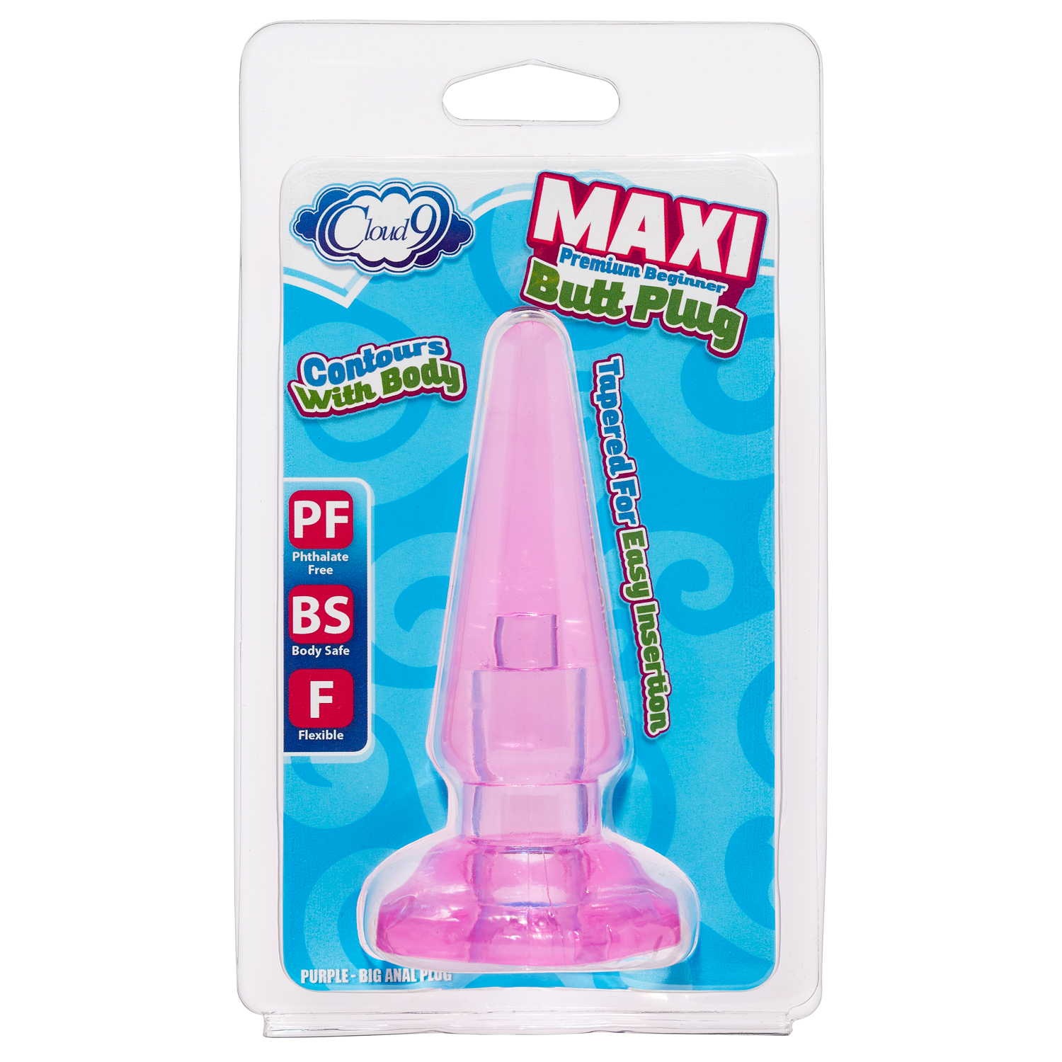 maxi butt plug purple maxi butt plug purple