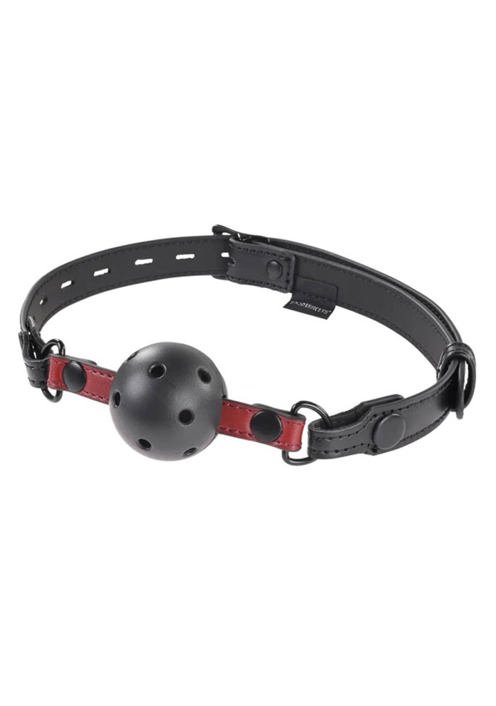 saffron interchangeable gag black/red