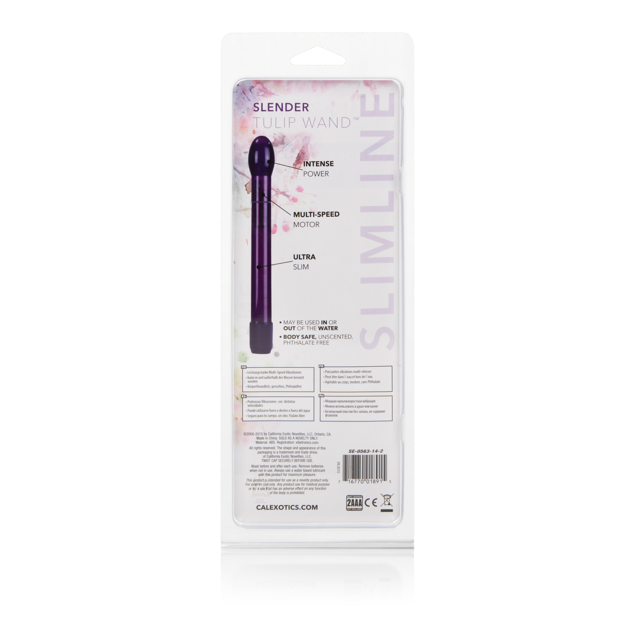 slender tulip wand violet