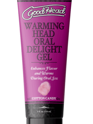 goodhead warming head oral delight gel cotton candy 4 fl oz bulk