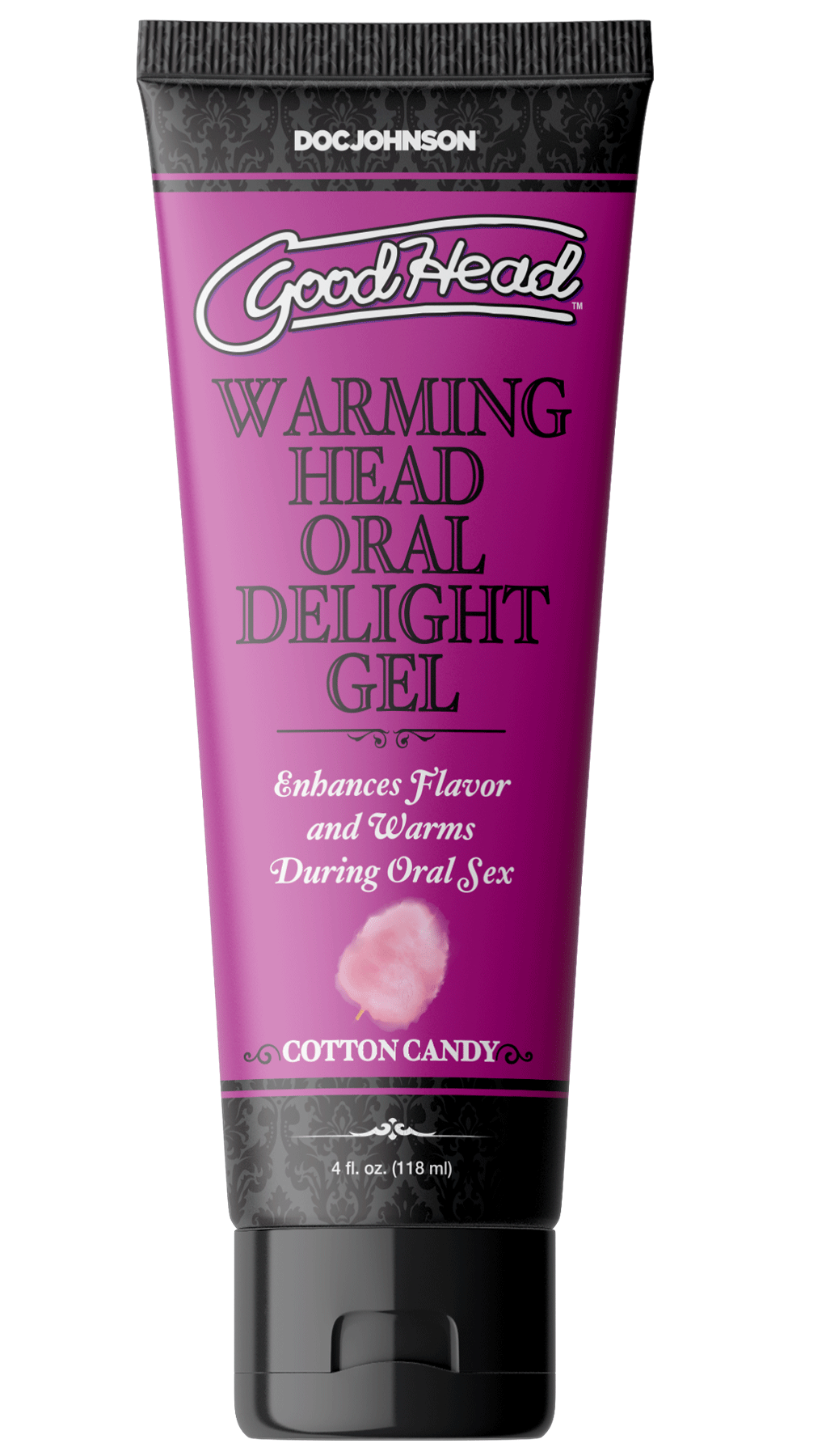 goodhead warming head oral delight gel cotton candy 4 fl oz bulk