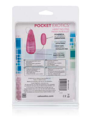 pocket exotics bullet pink passion