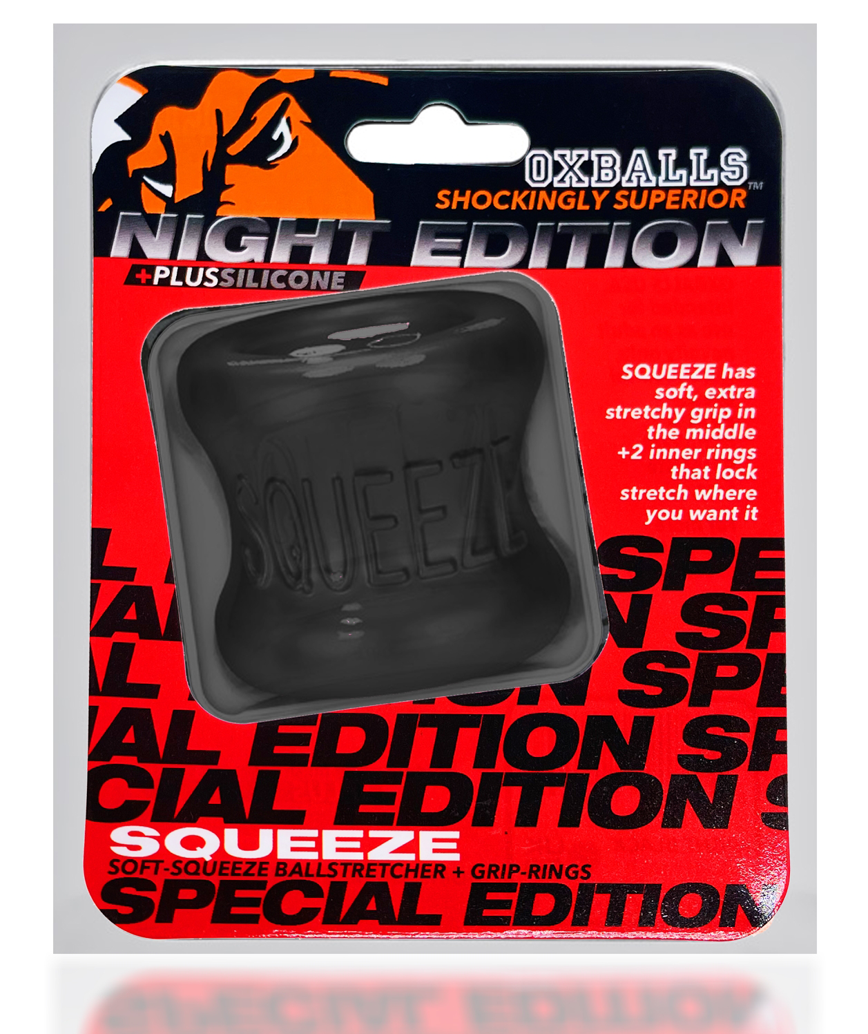 squeeze soft grip ballstretcher night black