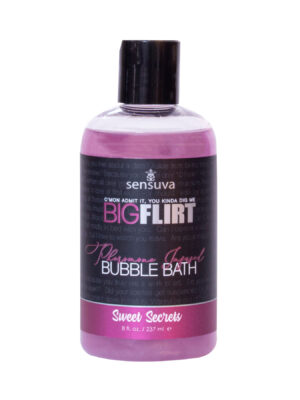 big flirt pheromone infused bubble bath sweet secrets 8 fl. oz.