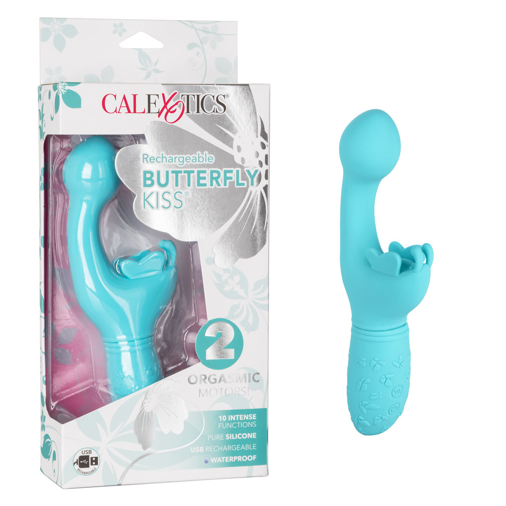 rechargeable butterfly kiss blue