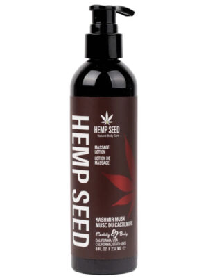 hemp seed massage lotion kashmir musk 8 oz