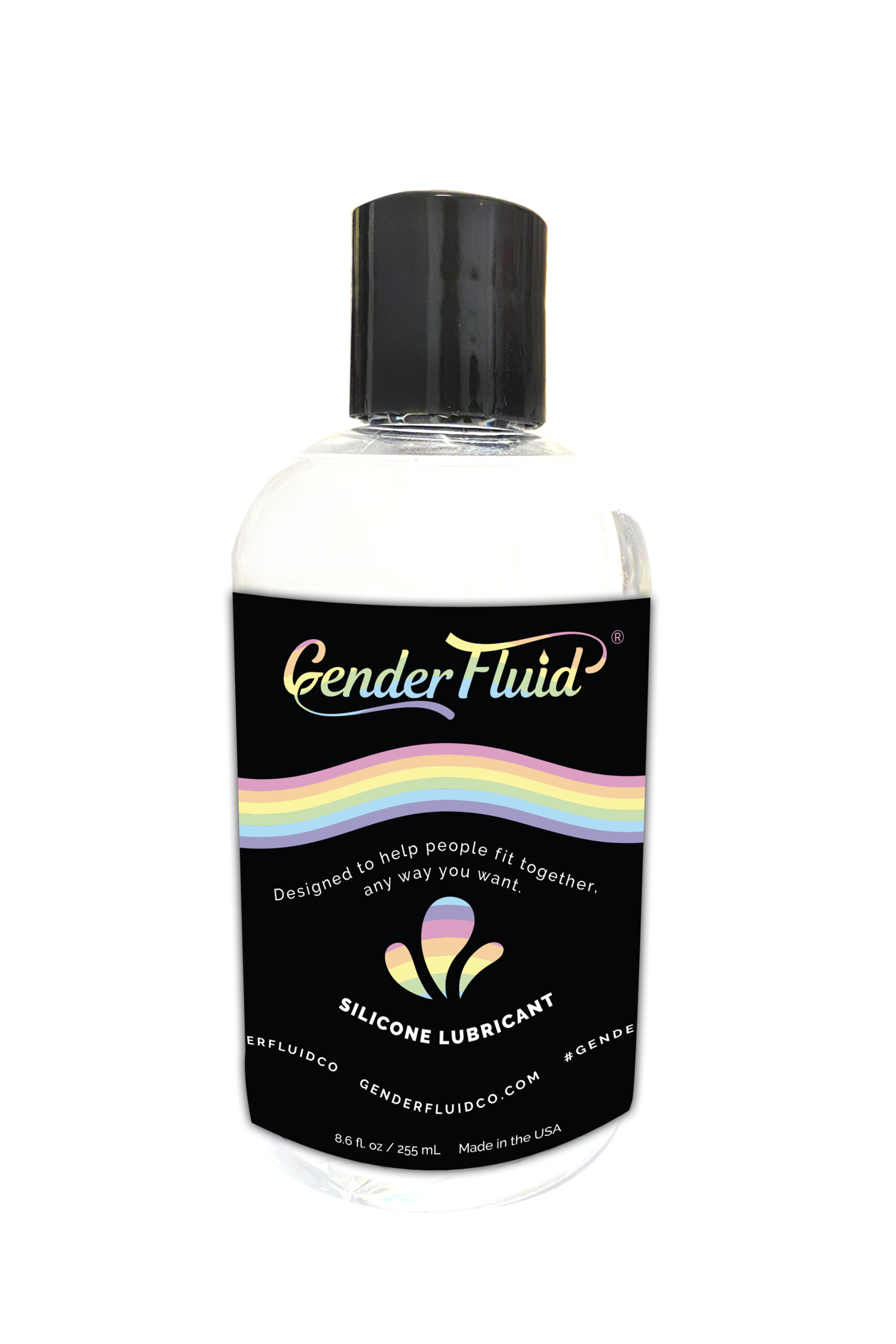 gender fluid silicone lubricant 8 fl. oz.