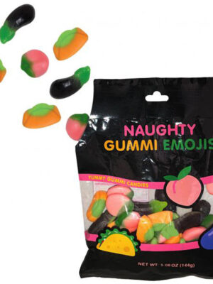 naughty emoji gummies 5.08 oz bag 144g